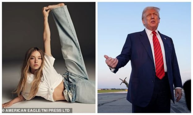 Why is Donald Trump discussing Sydney Sweeney and American Eagle